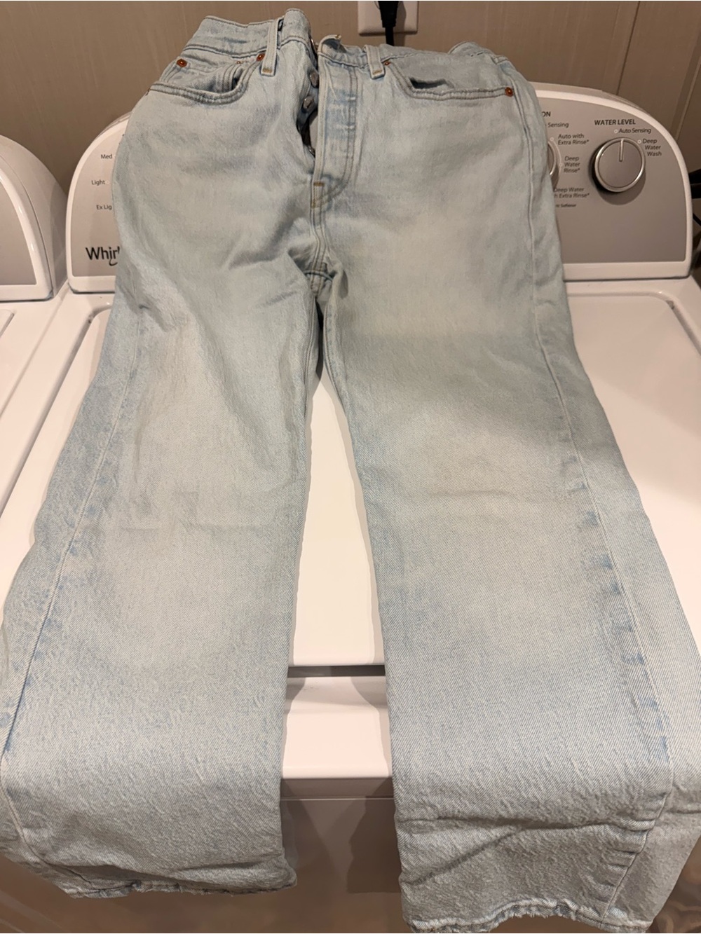 Levi 501 straight jeans